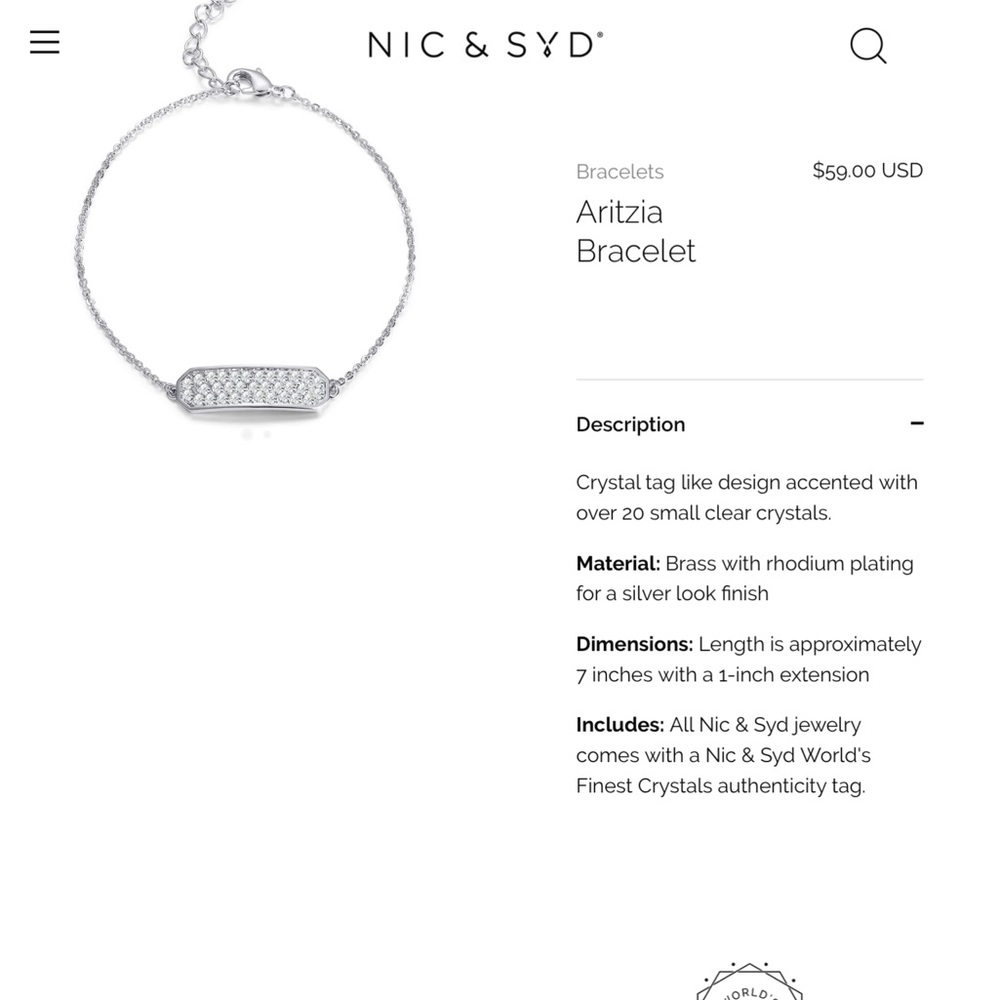 NIC & SYD Aritzia Bracelet